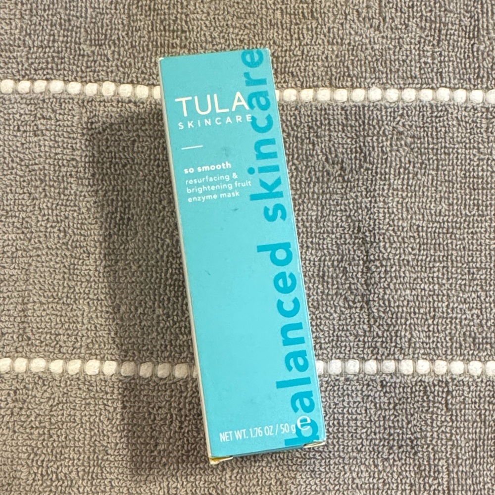NIB TULA Skincare So Smooth Enzyme Mask - Teal
